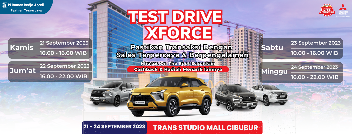 Test Drive Xforce Trans Studio Mall Cibubur 