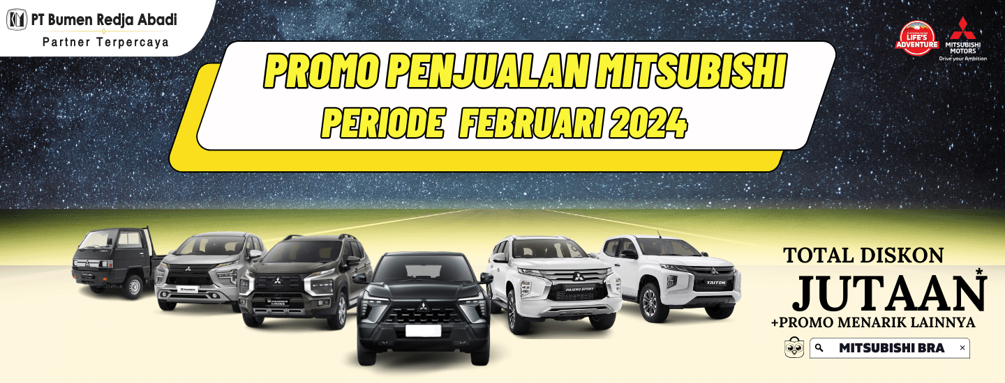 Promo  Mobil Mitsubishi Februari 2024