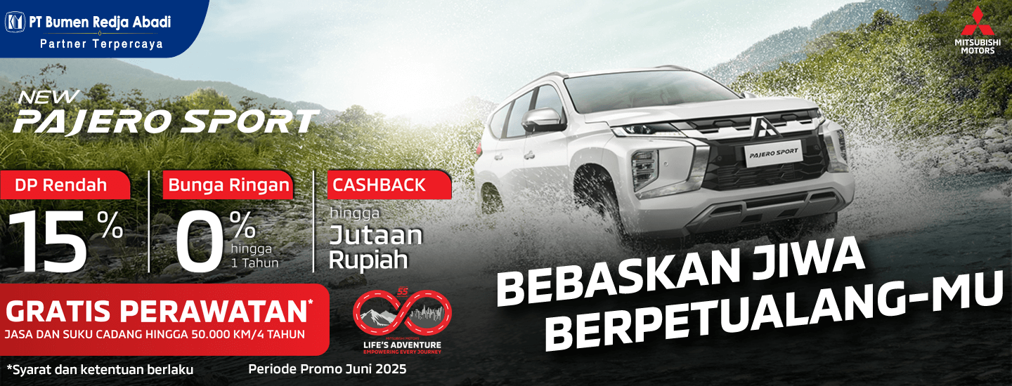 Promo Spesial DP Ringan Pajero Sport 2025
