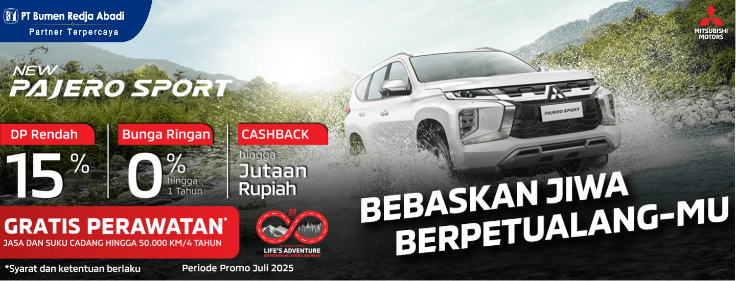 Promo Spesial DP Ringan Pajero Sport 2025