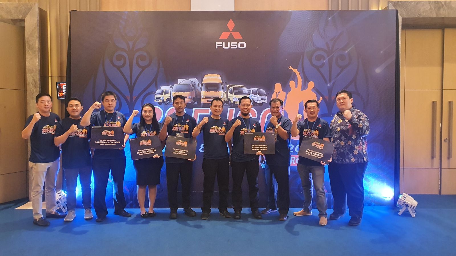 Bumen Redja Abadi Berhasil Memborong Kemenangan di Ajang FUSO 3S Contest 2022