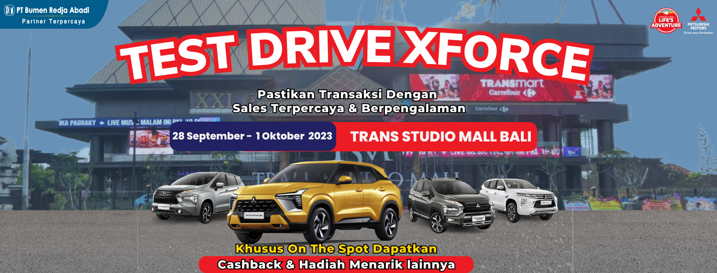 Test Drive Xforce Trans Studio Mall Bali