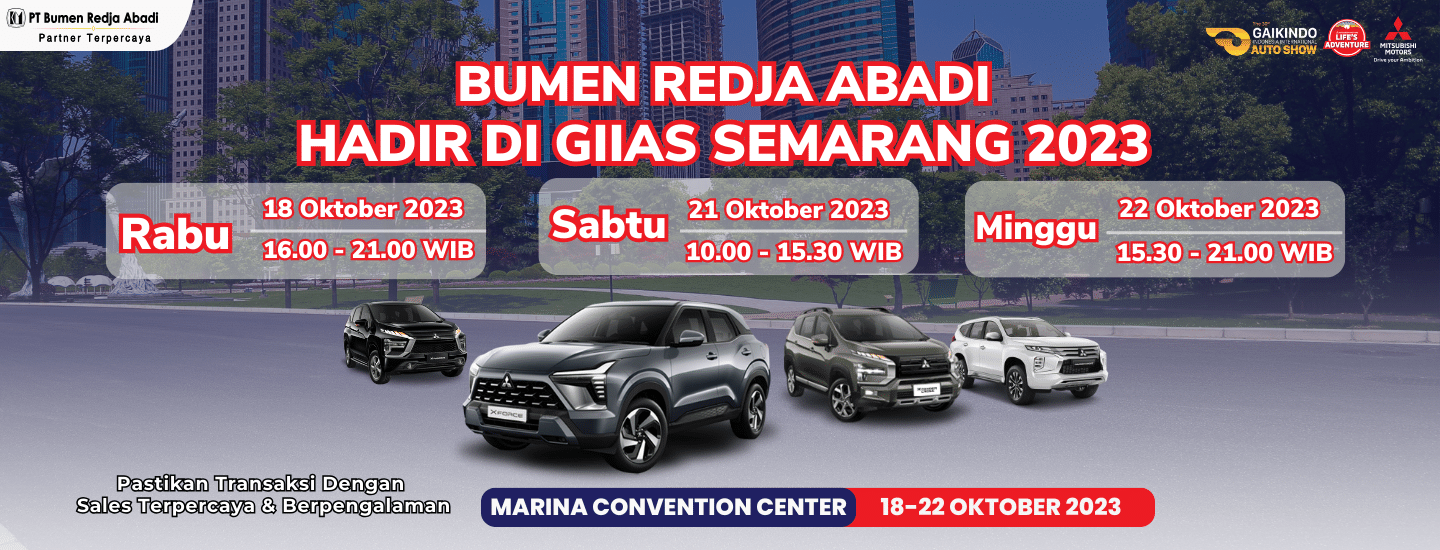 Dealer Mitsubishi Bumen Redja Abadi Hadir di GIIAS Semarang 2023