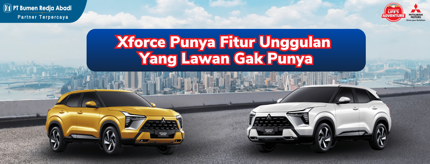 artikel ini kita akan membahas selengkapnya mengenai mobil Mitsubishi Xforce yang punya fitur unggulan dibandingkan kompetitor di kelasnya.