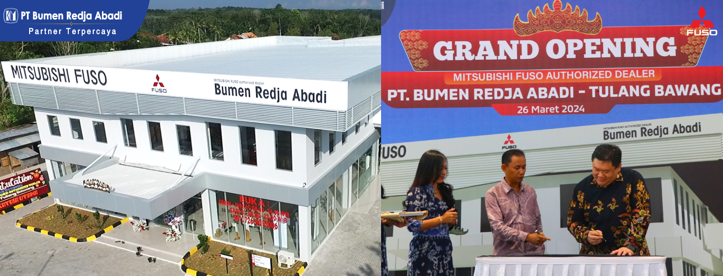 Grand Opening Mitsubishi FUSO Authorized Dealer PT Bumen Redja Abadi Tulang Bawang Lampung