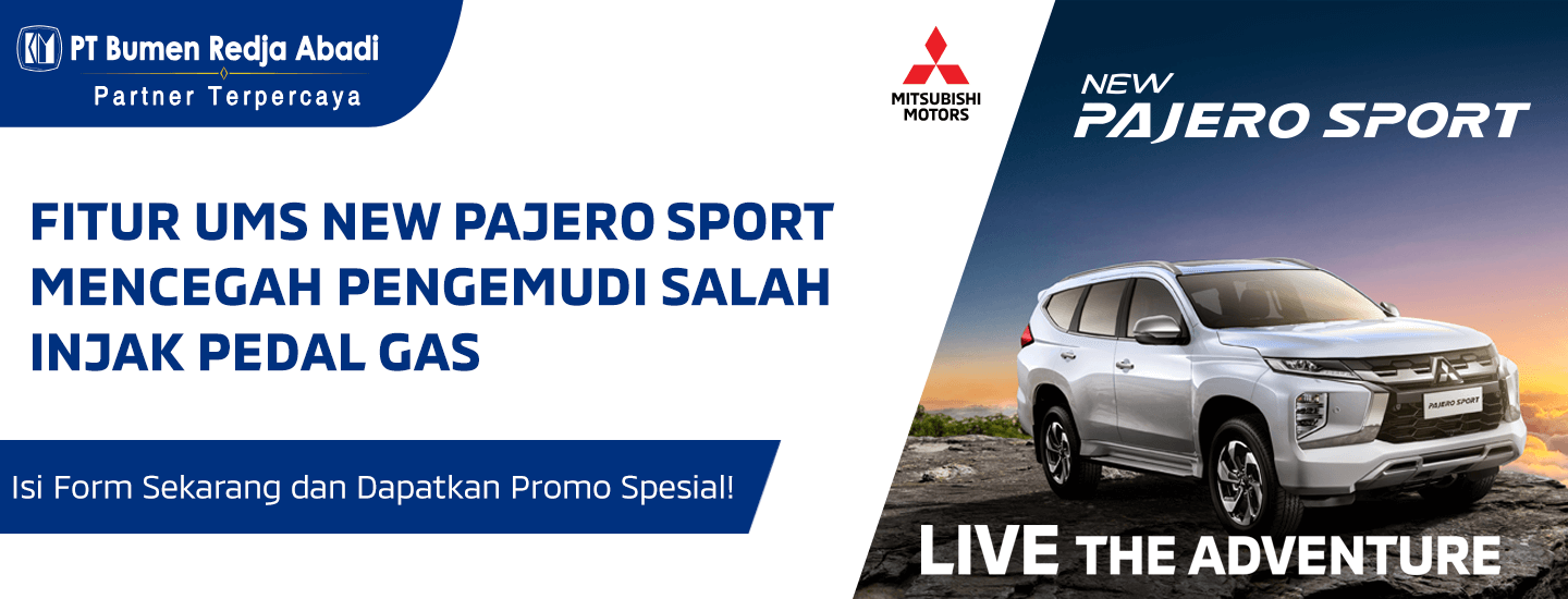 Fitur UMS Mitsubishi New Pajero Sport Mencegah Pengemudi Salah Injak Pedal Gas