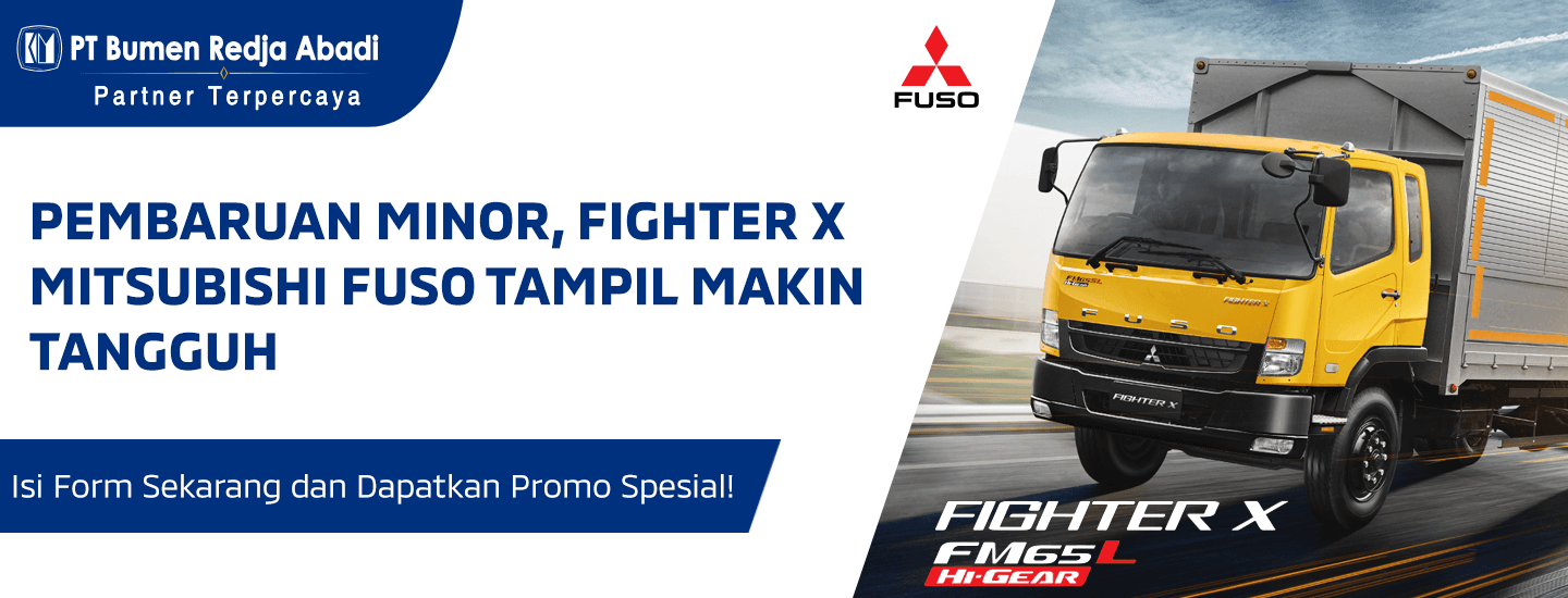 Pembaruan Minor Mitsubishi FUSO Fighter X Tampil Makin Tangguh