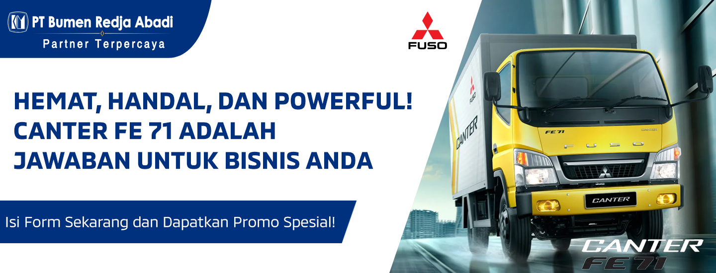 Hemat Handal dan Powerful! Canter FE 71 adalah Jawaban untuk Bisnis Anda