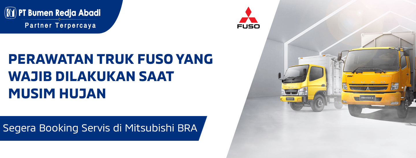 Temukan tips perawatan truk Fuso saat musim hujan untuk menjaga kinerja optimal dan keamanan. Servis FUSO hanya di Bumen Redja Abadi, terpercaya dan profesional!