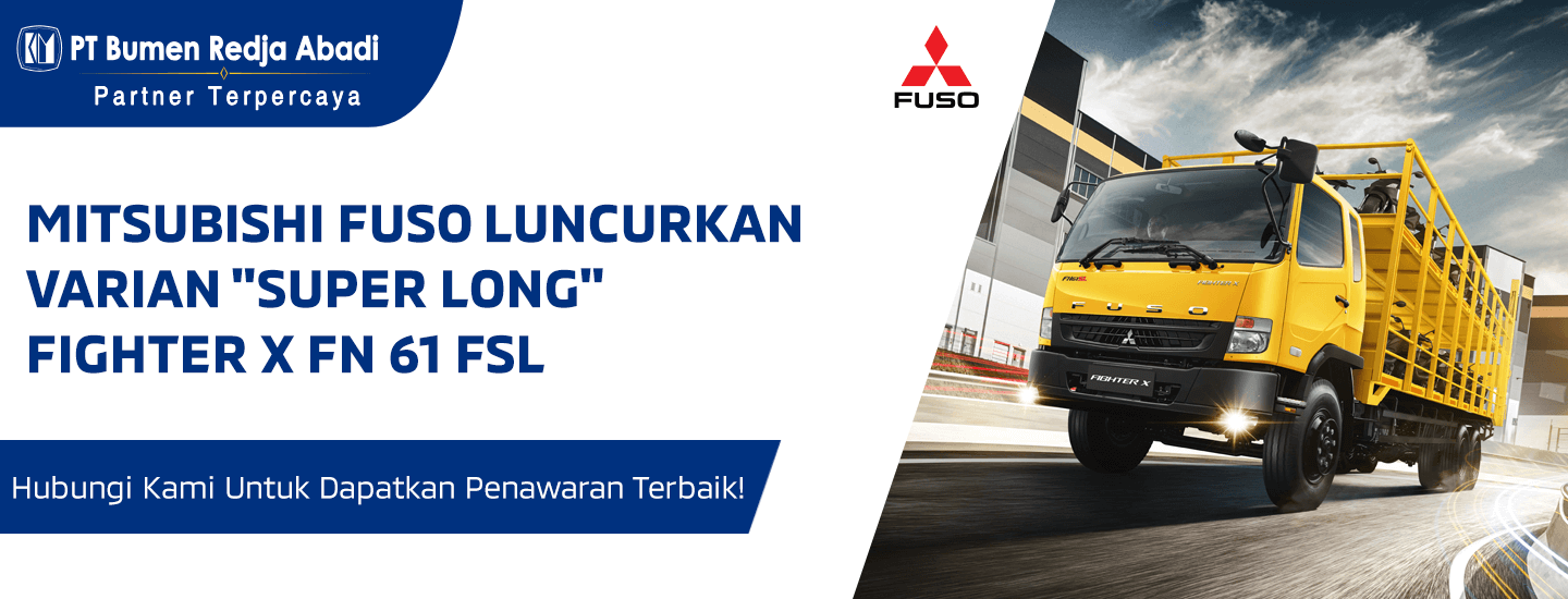 Mitsubishi FUSO Luncurkan Varian "Super Long" Fighter X FN 61 FSL